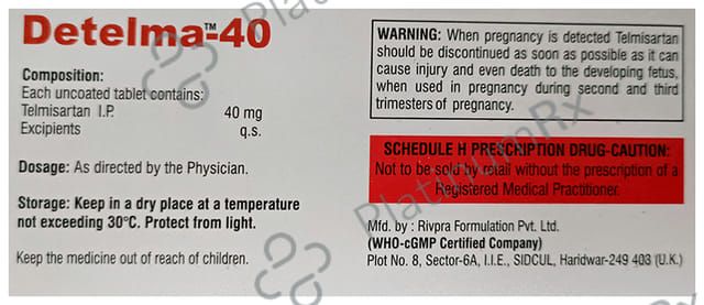 Detelma 40 Tablet