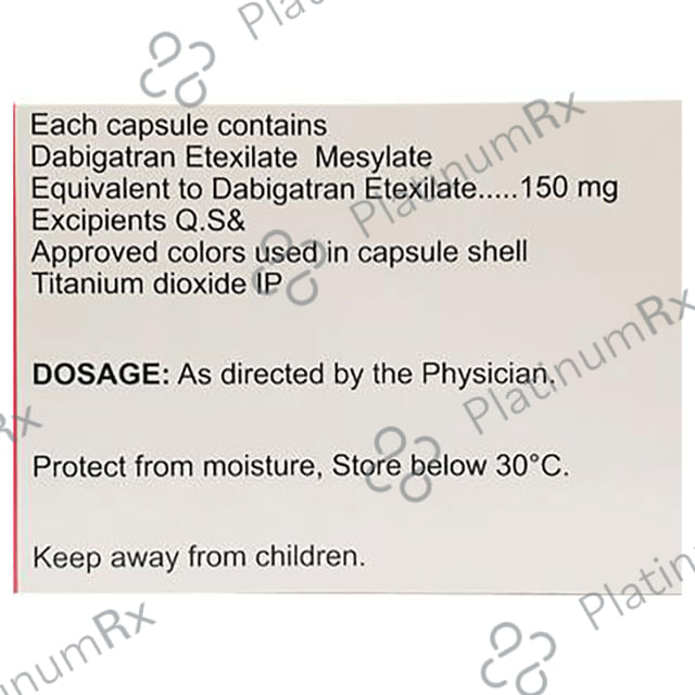 Dabifib 150mg Capsule 10s