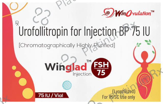 Winglad FSH 75IU Injection 1s