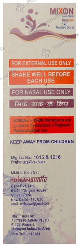 Mixon Nasal Spray