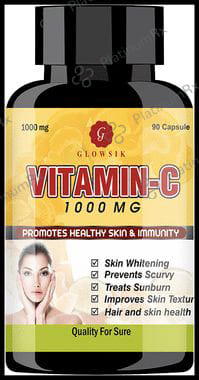Glowsik Vitamin C 1000mg Capsule 90s
