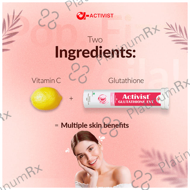 Activist Glutathione Effervescent Tablet 20s