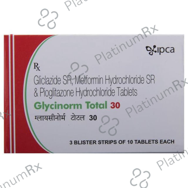 Glycinorm Total 30 Tablet SR 10 Tablet SR