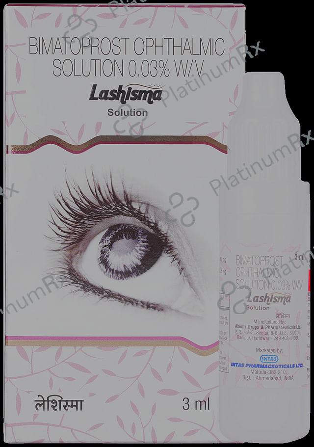 Lashisma 0.03% Ophthalmic Solution 3ml
