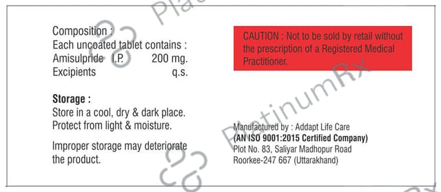 Amiliv 200mg Tablet 10s