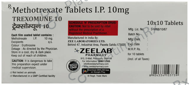 Trexomune 10 Tablet