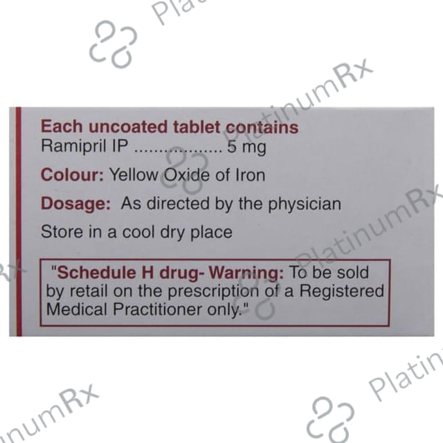 Ramipres 5mg Tablet 10s
