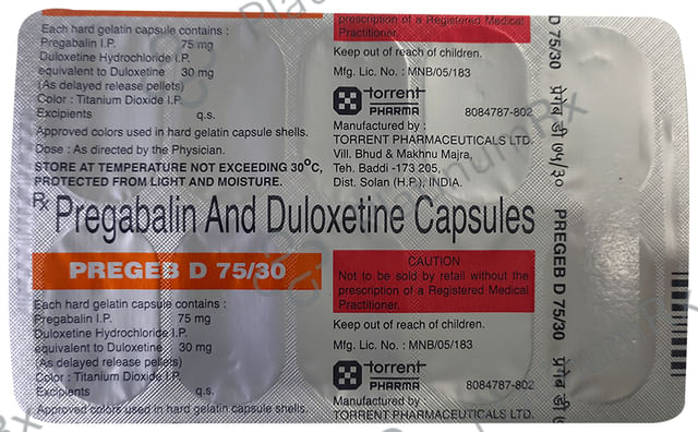 Pregeb D 75/30 Capsule