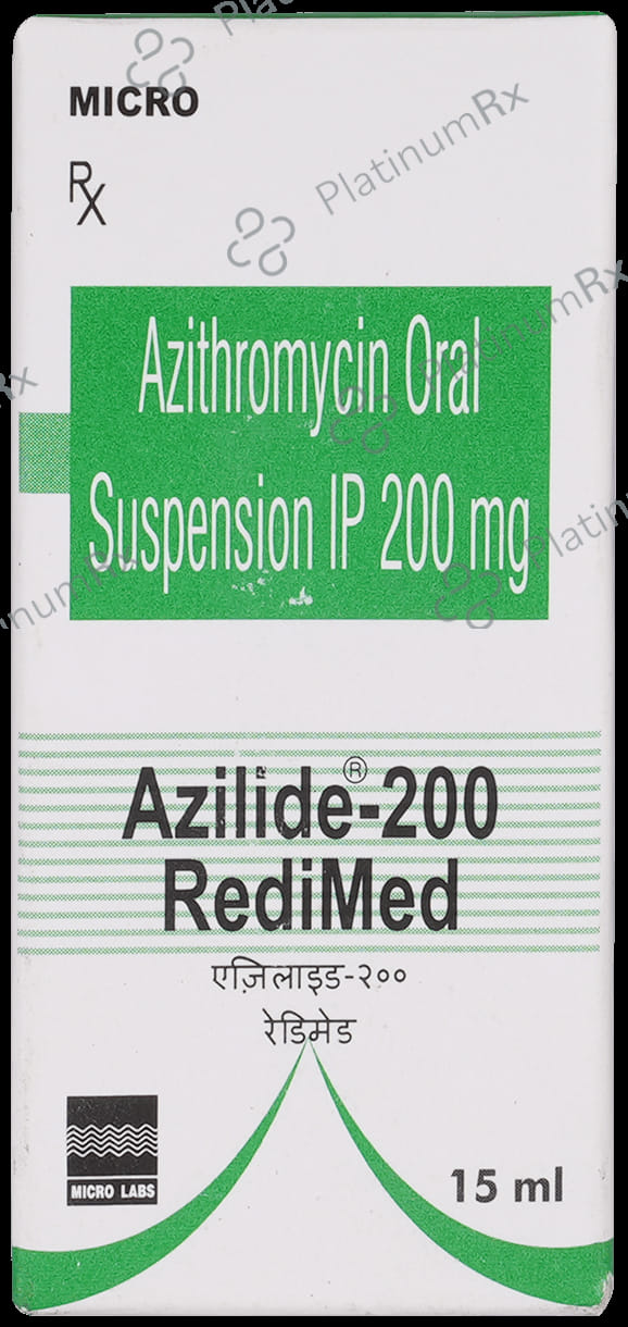 Azilide RediMed 200mg Syrup 15ml