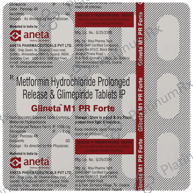 Glineta M1 PR Forte Tablet