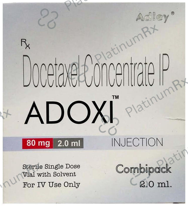 Adoxi 80mg Injection Combipack 2ml