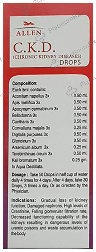 Allen A92 C.K.D.(Chronic Kidney Diseases) Drop