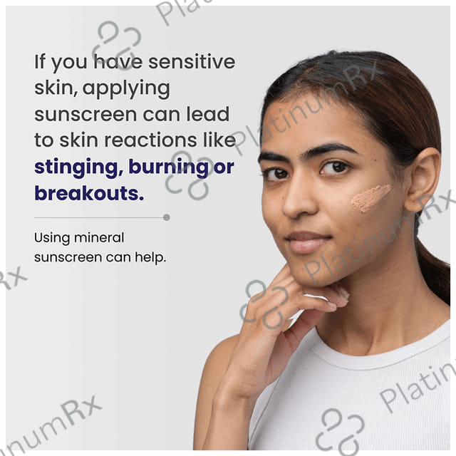 Re'equil Sheer Zinc Tinted Sunscreen SPF 50 PA+++ Cream 50gm