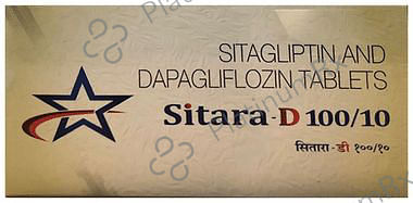 Sitara D 10/100mg Tablet 10s