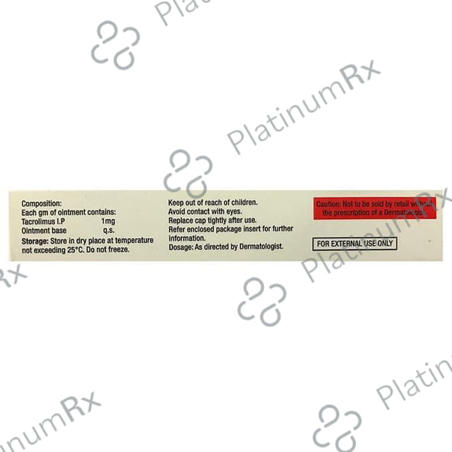 Mylimus 0.1% Ointment 10gm