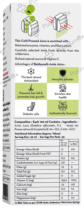 Baidyanath (Nagpur) Amla Juice
