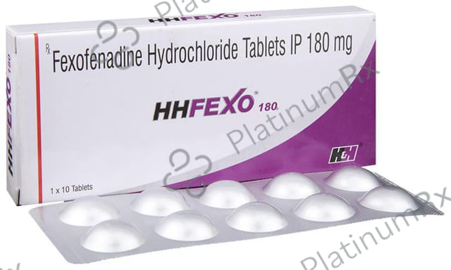Hhfexo 180mg Tablet 10s