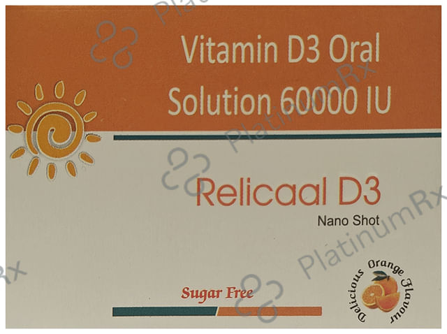 Relicaal D3 Nano Shot Delicious Orange Sugar Free