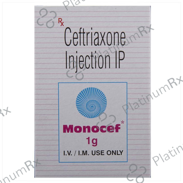 Monocef 1gm Injection 1s