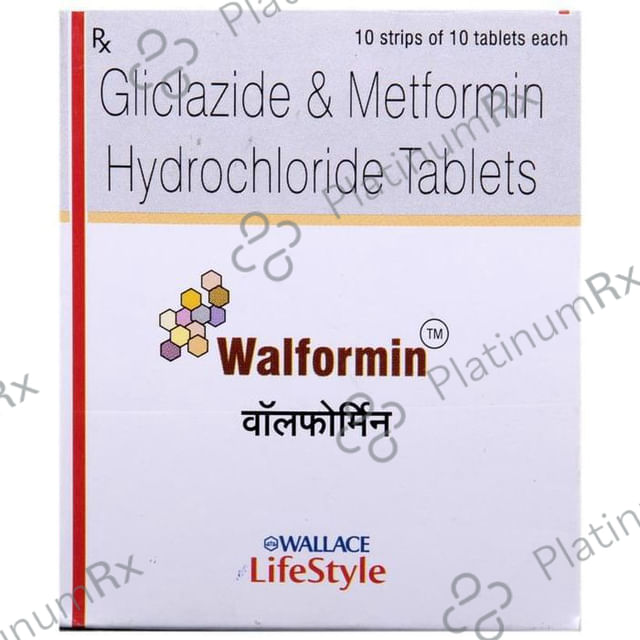 Walformin 80/500mg Tablet 10s