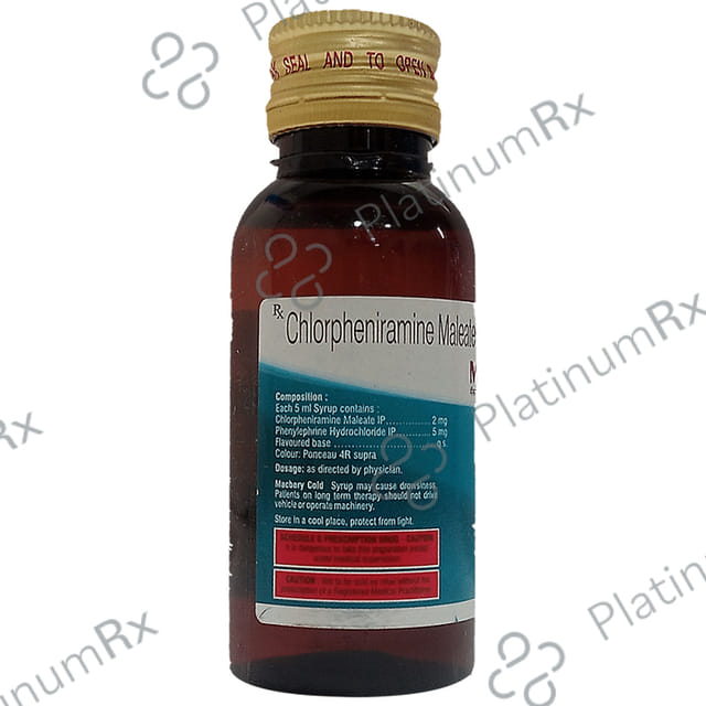 Macbery 2/5mg Cold Syrup 60ml