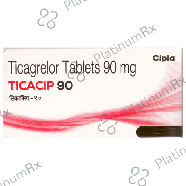 Ticacip 90mg Tablet 14s