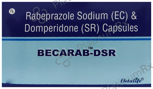 Becarab D 30/20mg Capsule SR 10s