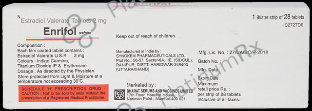 Enrifol 2mg Tablet 28s