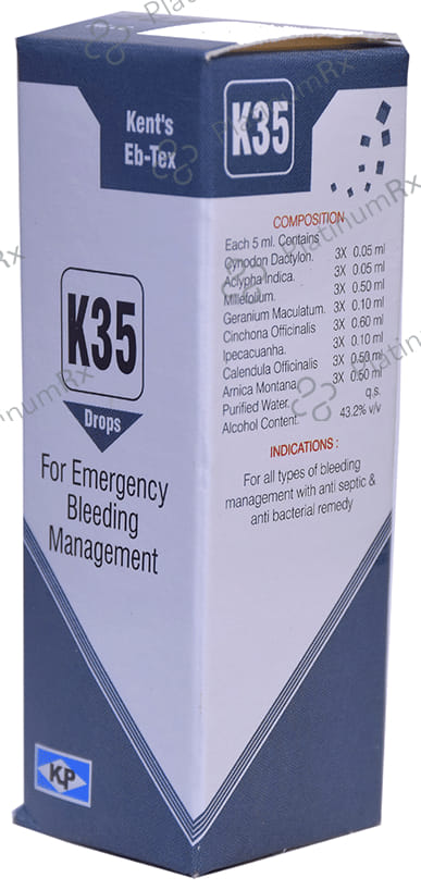 Kent's K35 Emergency Bleeding Management Oral Drops