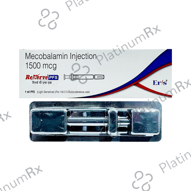 Renerve PFS 1500mcg Pre Filled Syringe Injection 1ml