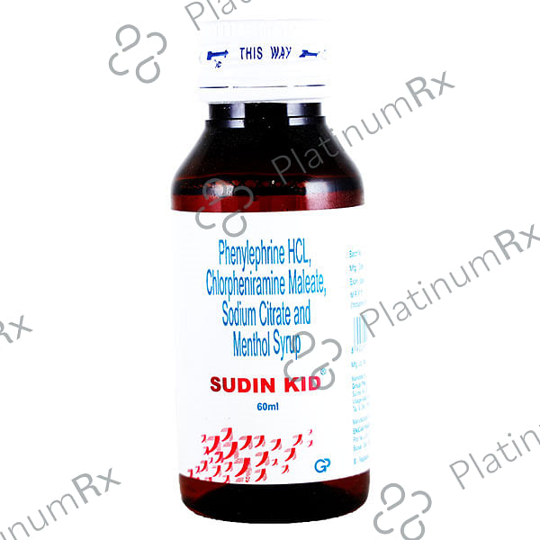 Sudin Kid Plus Syrup 60ml