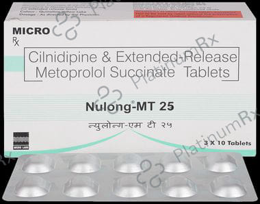 Nulong MT 25/10mg Tablet ER 10s