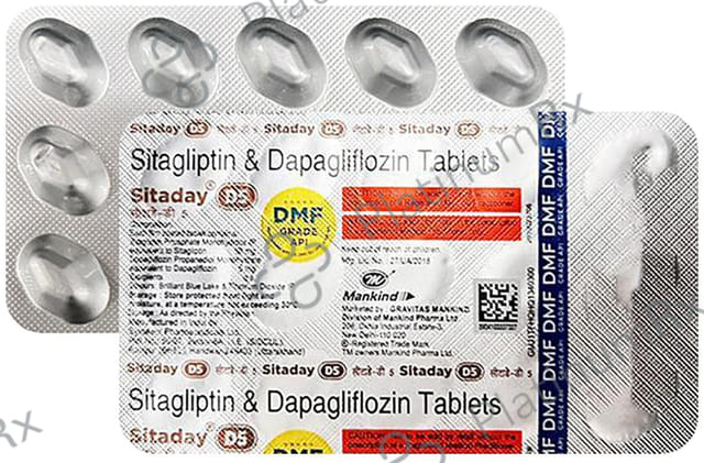 Sitaday D 5/50mg Tablet 15s