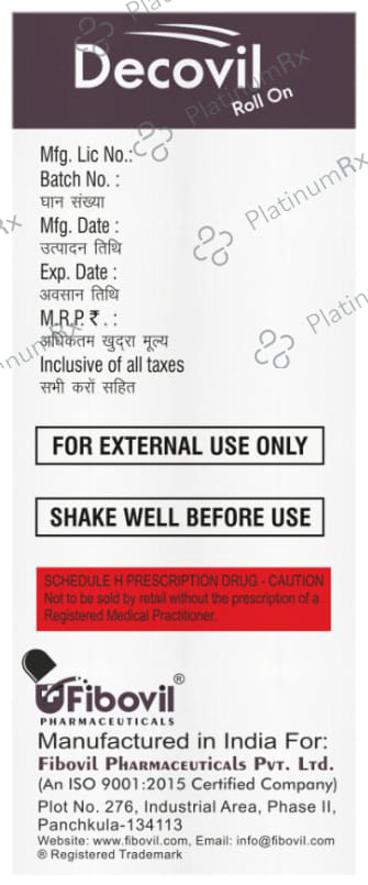 Decovil Roll on Gel