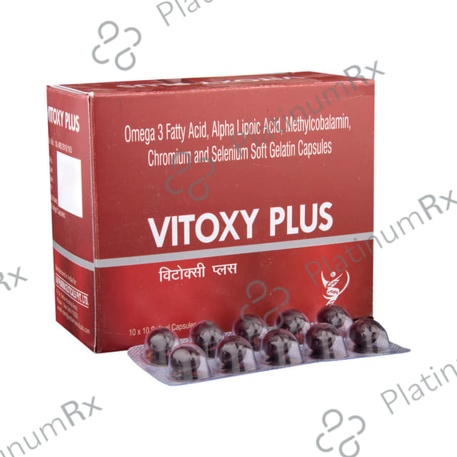 Vitoxy Plus Soft Gelatin Capsule