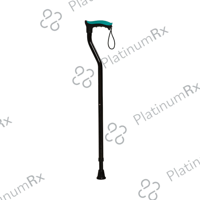 Tynor L-07 Walking Stick (Soft Top) Universal Black