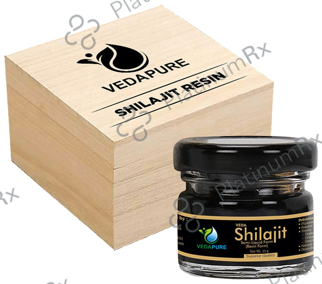 Vedapure Veda Shilajit (Resin Form) Supports General Weakness