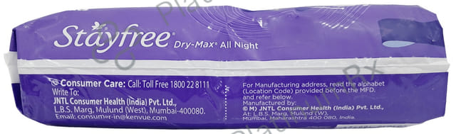 Stayfree Dry Max All Night Ultra Dry Pads XXL 28s