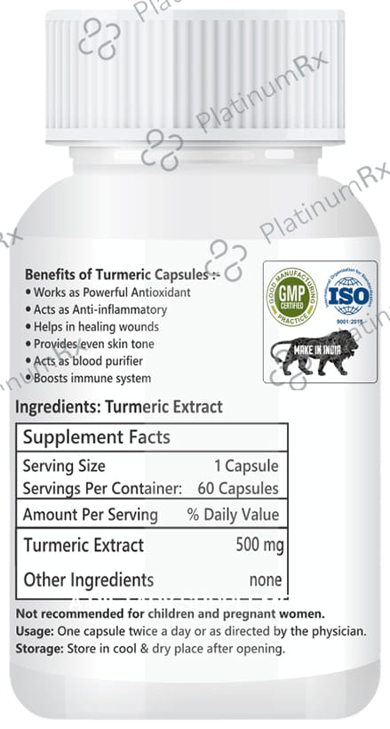 Zindagi Turmeric Extract with Curcumin Capsule