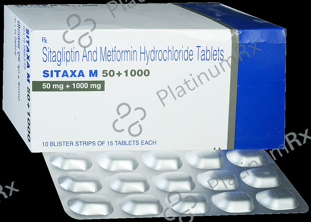Sitaxa M 50/1000mg Tablet 15s