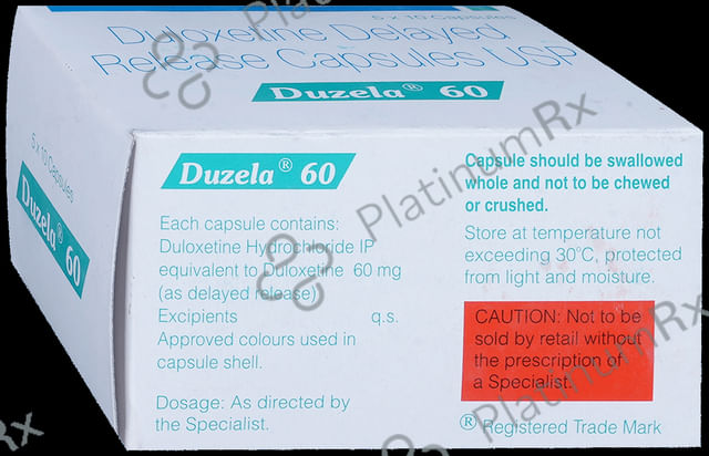 Duzela 60mg Capsule DR 10s