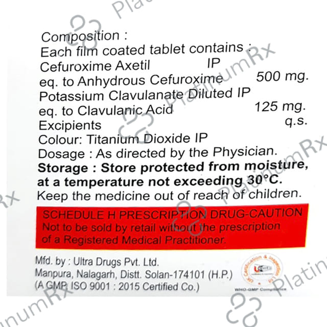 Cefcrest-CV 625 Tablet