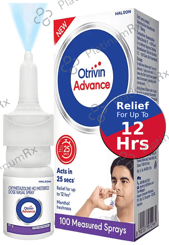 Otrivin Advance 0.05% Nasal Spray 10gm