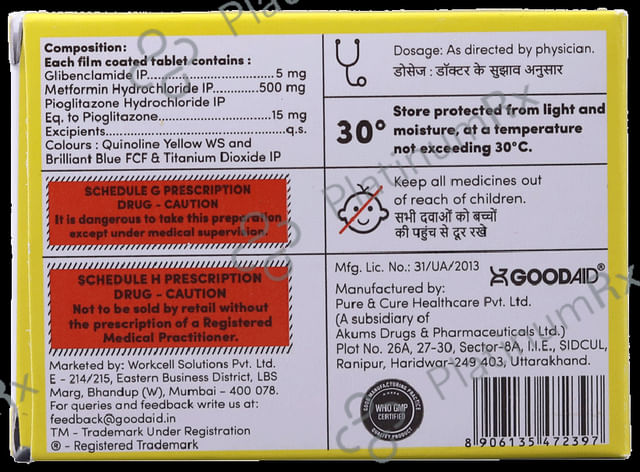 Glibenaid Trio Tablet