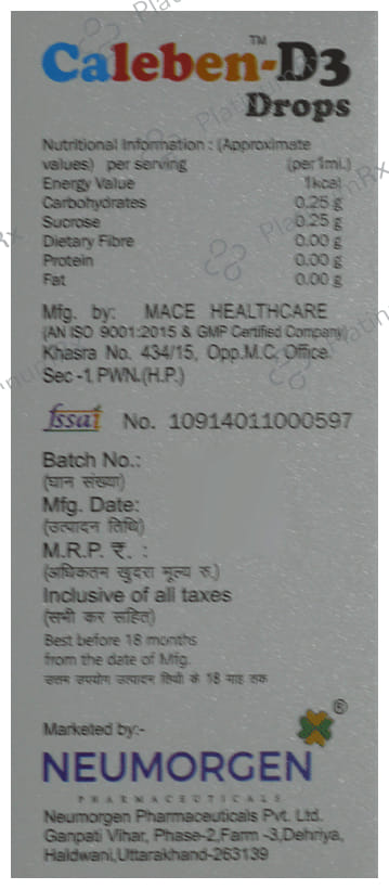 Caleben D3 Oral Drops 30ml