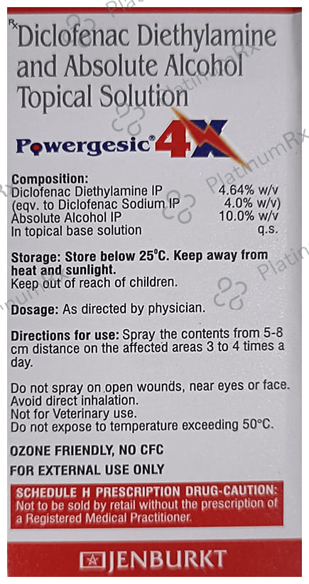 Powergesic 4X Solution 20ml