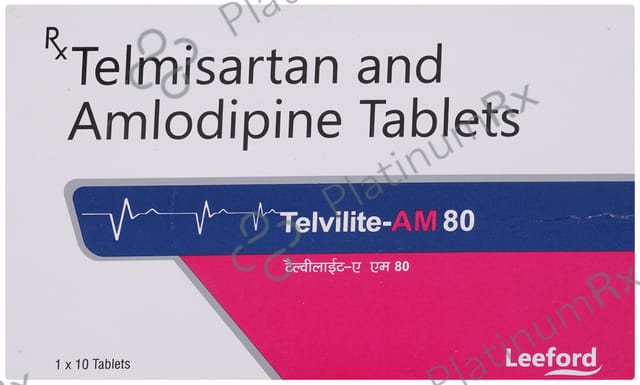 Telvilite AM 80/5mg Tablet 10s