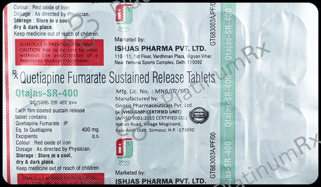 Qtajas 400mg Tablet SR