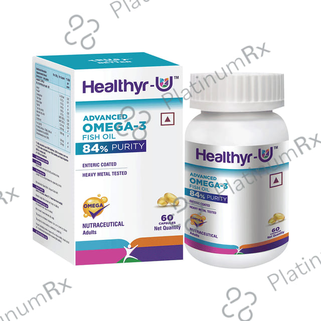 Healthyr U Advanced Omega 3 Fish Oil Capsule 60s