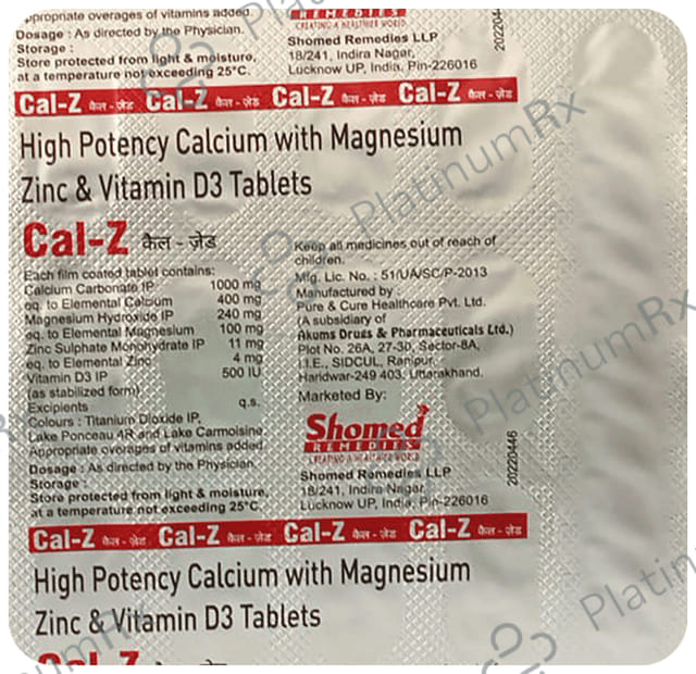 Cal-Z Tablet